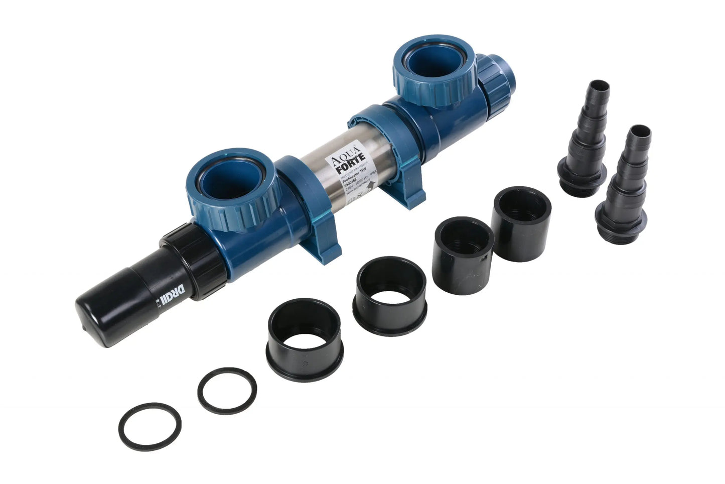 AQUAFORTE PROFI HEATERS 1KW WITH STAT (STAINLESS)