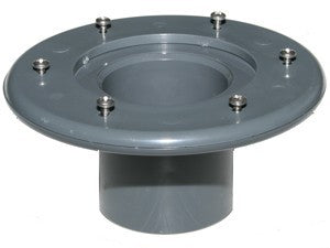 Flanged Tank Connectors - Grey Pressure