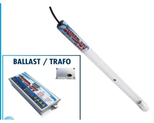 Super UV 40W Amalgam (inc Ballast) complete
