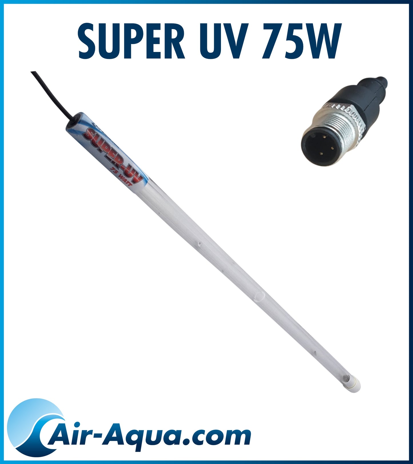 Super UV 75W Replacement lamp/quartz