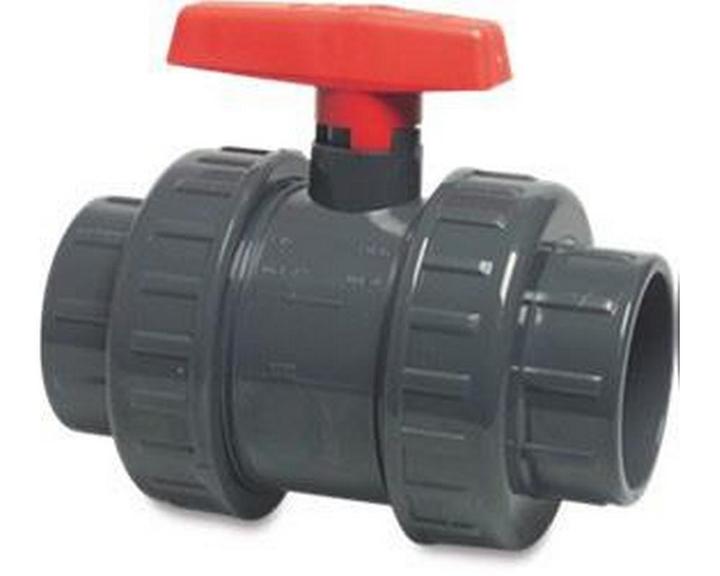 Ball Valves (Double Union) Red Handle