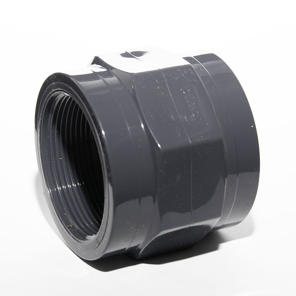PVC Socket (Plain -Female Threaded) – Park Farm Fisheries Koi Sales